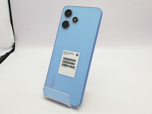 【中古】Xiaomi UQmobile 【SIMフリー】 Redmi 12 5G 4GB 128GB スカイブルー XIG03【立川フロム中武】保証期間１ヶ月【ランクA】