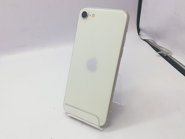【中古】Apple SoftBank 【SIMフリー】 iPhone SE（第3世代） 64GB スターライト MMYD3J/A【立川フロム中武】保証期間１ヶ月【ランクB】