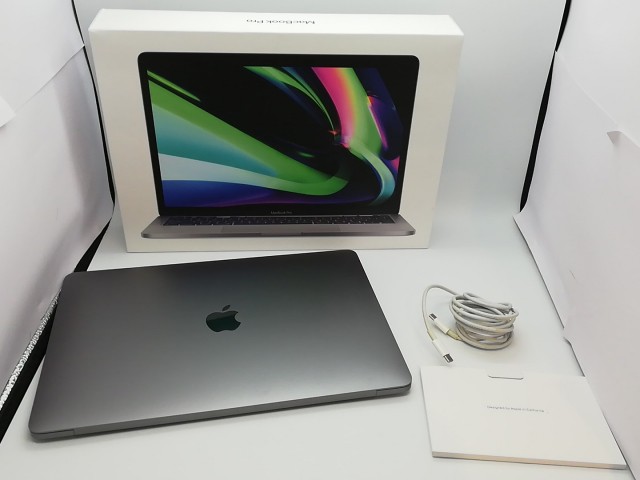 【中古】Apple MacBook Pro 13インチ M1(CPU:8C/GPU:8C) 8GB/512GB スペースグレイ MYD92J/A (M1・2020)【立川フロム中武】保証期間１ヶ