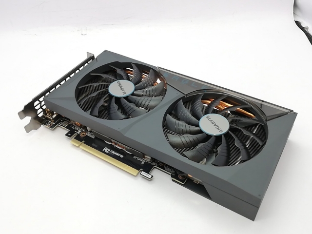 【中古】GIGABYTE GeForce RTX 3060 Ti EAGLE OC 8G rev.2.0（GV-N306TEAGLE OC-8GD）RTX3060Ti(LHR)/8GB(GDDR6)/PCI-E【立川フロム中武】保証期間１週間
