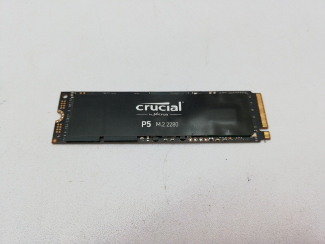 【中古】Crucial P5(CT1000P5SSD8JP) 1TB/M.2 2280(PCIe3.0 NVMe)【立川フロム中武】保証期間１週間_1