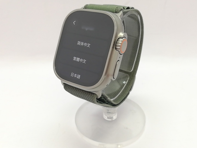 中古】Apple Apple Watch Ultra 49mm Cellular チタニウムケース