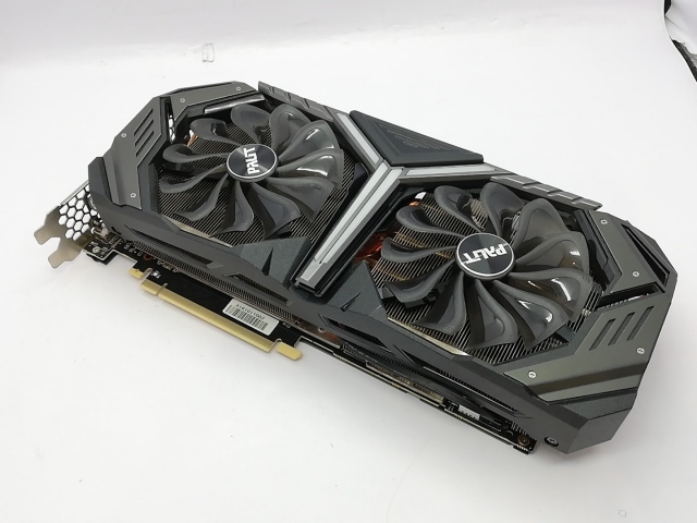 【中古】Palit GeForce RTX 2080 GameRock Premium（NE62080H20P2-1040G） RTX2080/8GB(GDDR6)/PCI-E【立川フロム中武】言いはなつ継続期間１週