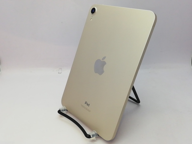【中古】Apple 【Wi-Fi】 iPad mini（第6世代/2021） 64GB スターライト MK7P3J/A【立川フロム中武】保証期間１ヶ月【ランクB】