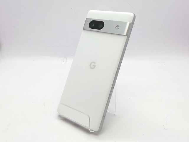 中古】Google 国内版 【SIMフリー】 Pixel 7a スノー 8GB 128GB G82U8 