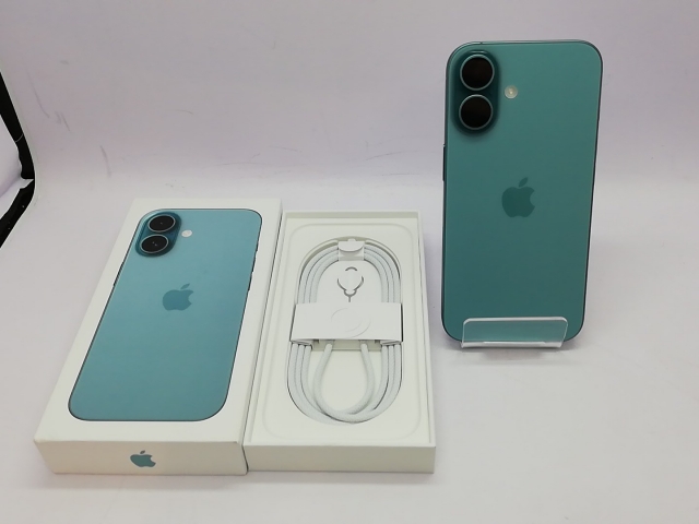 MYDV3J/A iPhone 16 Teal 128GB 新品未使用品