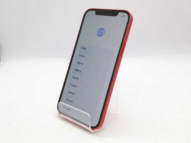 中古】Apple au 【SIMロック解除済み】 iPhone 12 64GB (PRODUCT)RED