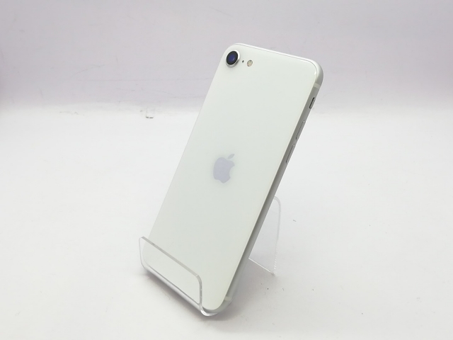 【中古】Apple au 【SIMロック解除済み】 iPhone SE（第2世代） 64GB ホワイト MHGQ3J/A（後期型番）【立川フロム中武】保証期間１ヶ月【ランクB】