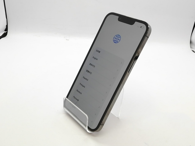 【中古】Apple au 【SIMフリー】 iPhone 13 Pro 128GB グラファイト MLUE3J/A【立川フロム中武】保証期間１ヶ月【ランクB】_1