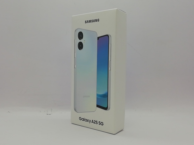 【未使用】SAMSUNG SoftBank 【SIMフリー】 Galaxy A25 5G ライトブルー 4GB 64GB SCSBB3【立川フロム中武】保証期間３ヶ月