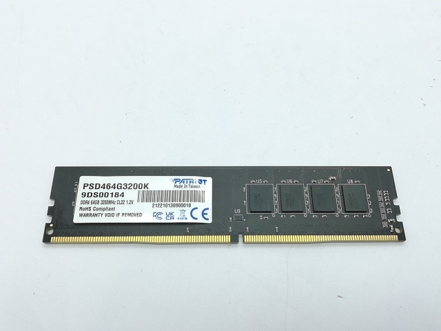 【中古】DDR4 32GB PC4-25600(DDR4-3200)【デスクトップPC用】 【立川フロム中武】保証期間１週間