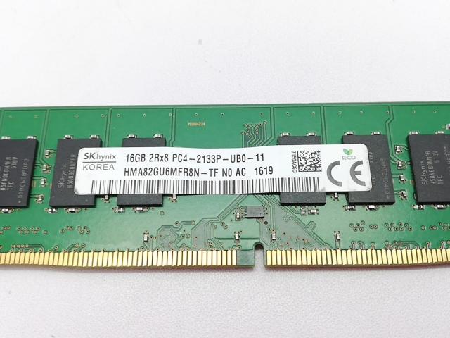中古】DDR4 16GB PC4-17000(DDR4-2133)【デスクトップPC用】【立川