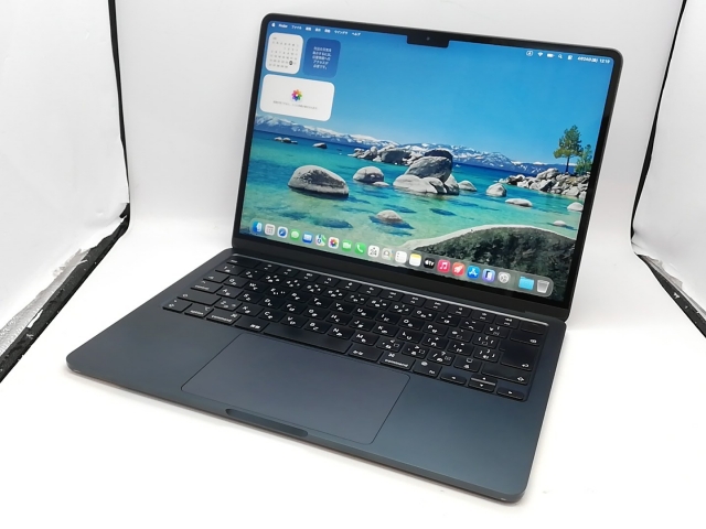 【中古】Apple MacBook Air 13インチ CTO (M2,2022) ミッドナイト M2(CPU:8C/GPU:8C)/16G/512G/30W AC【立川フロム中武】保証期間１ヶ月【ランクB】