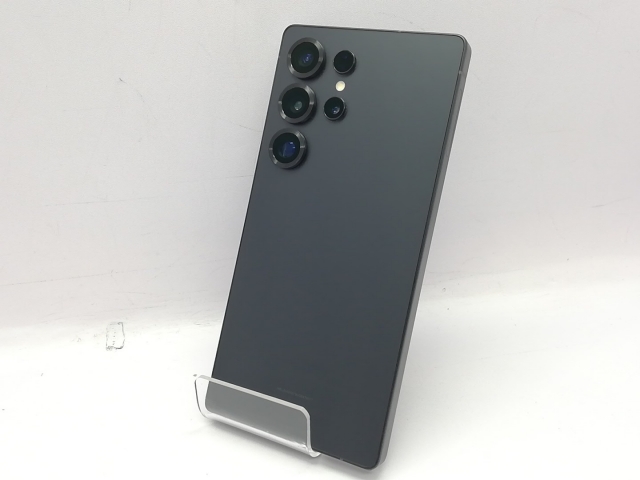 【中古】SAMSUNG 国内版 【SIMフリー】 Galaxy S25 Ultra チタニウムジェットブラック 12GB 512GB SM-S938Q【立川フロム中武】保証期間１ヶ月【ランクA】