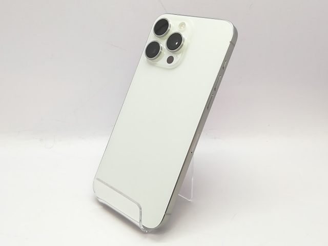 iPhone 15 Pro ホワイトチタニウム 256 GB SIMフリー Apple iPhone 15