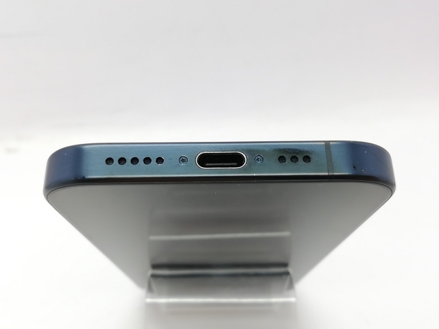 【中古】Apple 国内版 【SIMフリー】 iPhone 15 Pro 128GB ブルーチタニウム MTUA3J/A【立川フロム中武】保証期間１ヶ月【ランクB】_4