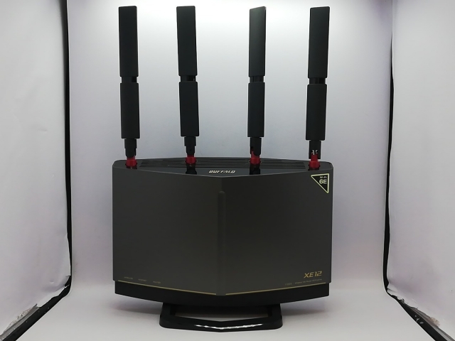 中古】BUFFALO AirStation WXR-11000XE12/N Wi-Fi6E(11ax)対応無線LAN
