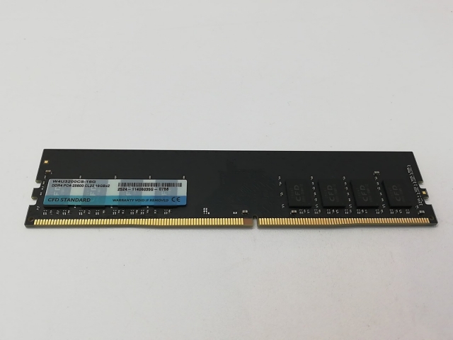 【中古】DDR4 16GB PC4-25600(DDR4-3200)【デスクトップPC用】【立川フロム中武】保証期間１週間