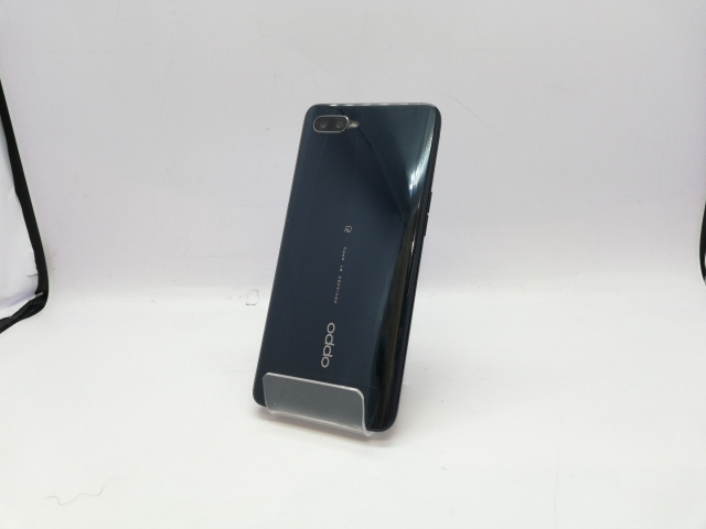 【中古】Oppo 楽天モバイル 【SIMフリー】 Reno A 6GB 128GB ブラック CPH1983【立川フロム中武】保証期間１ヶ月【ランクB】