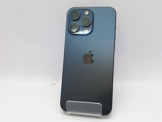 【中古】Apple 国内版 【SIMフリー】 iPhone 15 Pro Max 256GB ブルーチタニウム MU6T3J/A【立川フロム中武】保証期間１ヶ月【ランクA】