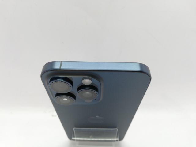 【中古】Apple 国内版 【SIMフリー】 iPhone 15 Pro Max 256GB ブルーチタニウム MU6T3J/A【立川フロム中武】保証期間１ヶ月【ランクA】