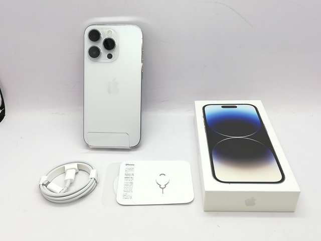 【中古】Apple 国内版 【SIMフリー】 iPhone 14 Pro 256GB シルバー MQ0Y3J/A【立川フロム中武】保証期間１ヶ月【ランクB】_7