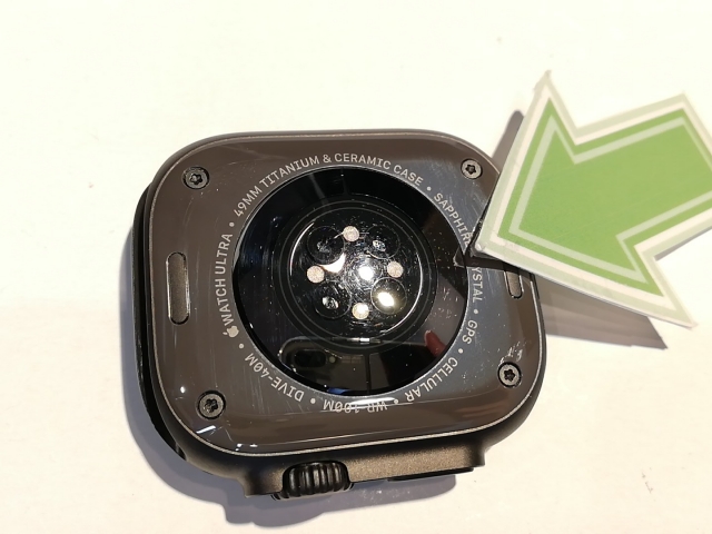 【中古】Apple Apple Watch Ultra3 49mm Cellular ブラックチタニウムケース/ブラックチタニウムミラネーゼループS MF1N4J/A【立川フロム中武】保証期間１ヶ月【ランクA】_6