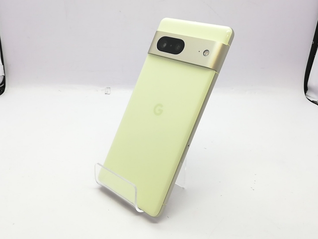 【中古】Google au 【SIMフリー】 Pixel 7 レモングラス 8GB 128GB G03Z5【立川フロム中武】保証期間１ヶ月【ランクA】