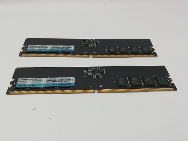 中古】DDR5 16GB 2枚組（合計32GB） DDR5-5600(PC5-44800