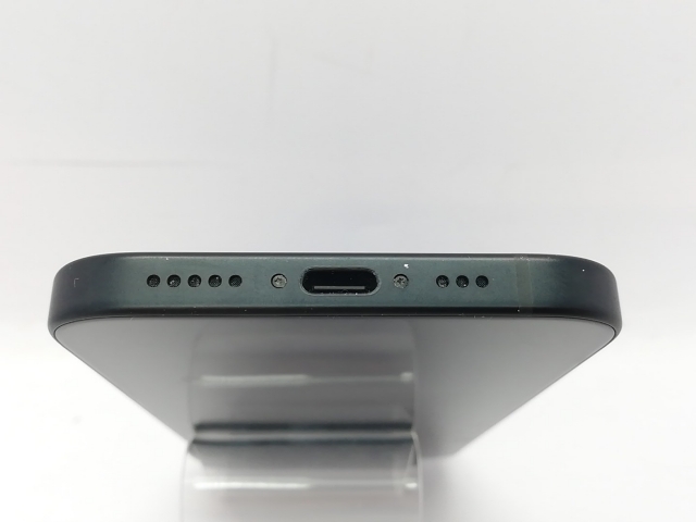 【中古】Apple 国内版 【SIMフリー】 iPhone 15 128GB ブラック MTMH3J/A【立川フロム中武】保証期間１ヶ月【ランクB】