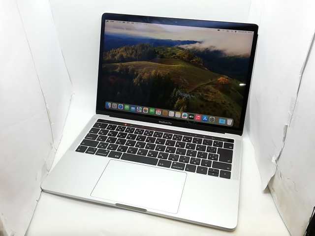 【中古】Apple MacBook Pro 13インチ Corei5:2.4GHz Touch Bar搭載 256GB シルバー MV992J/A (Mid 2019)【秋葉5号】保証期間１ヶ月【ラン