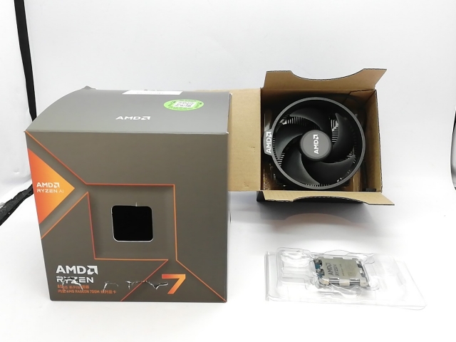 【中古】AMD Ryzen 7 8700G (4.2GHz/TC:5.1GHz) BOX AM5/8C/16T/L3 16MB/Radeon 780M/TDP 65W【立川フロム中武】保証期間１週間_2