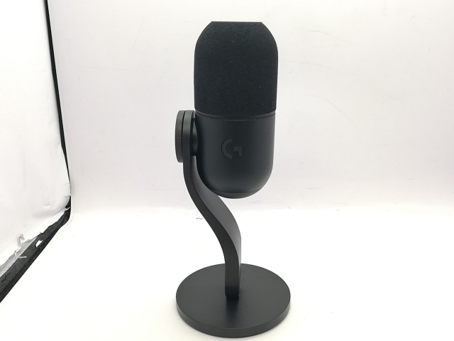 【中古】Logicool Yeti GX G-YETI-GX-BK ブラック USBスタンドアロンマイク【立川フロム中武】保証期間１週間【ランクA】