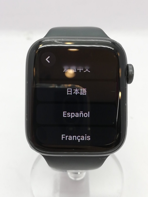 【中古】Apple Apple Watch SE 44mm Cellular スペースグレイ/スポーツバンド ブラック S/M&amp;M/L【立川フロム中武】保証期間１ヶ月【ランクC】