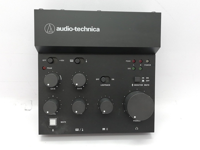 【中古】audio-technica AT-UMX3 USBオーディオミキサー【立川フロム中武】保証期間１週間【ランクB】