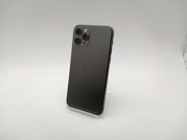 【中古】Apple docomo 【SIMロック解除済み】 iPhone 11 Pro 256GB スペースグレイ MWC72J/A【札幌南2条】保証期間１ヶ月【ランクC】