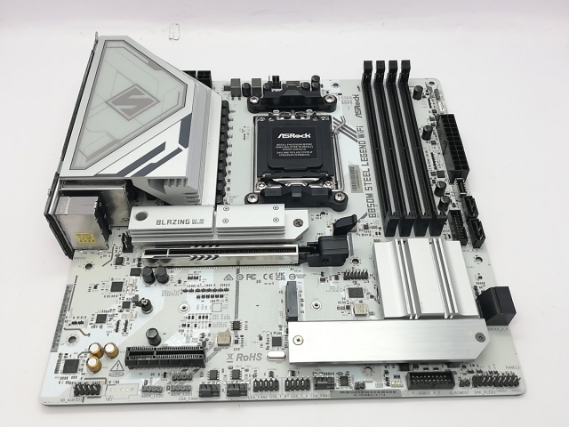 【中古】ASRock B850M Steel Legend WiFi B850/AM5/microATX【立川フロム中武】保証期間１週間