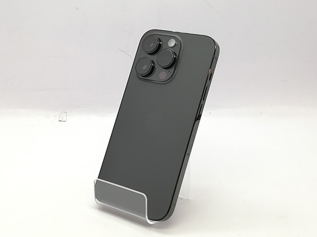 【中古】Apple docomo 【SIMフリー】 iPhone 14 Pro 128GB スペースブラック MPXU3J/A【立川フロム中武】保証期間１ヶ月【ランクA】
