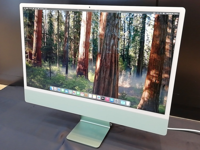 iMac 24インチ Retina 4.5k MJV83J/A 緑 中古]Apple iMac 24インチ 4.5K