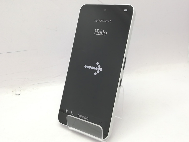 【中古】NOTHING 楽天モバイル 【SIMフリー】 Nothing Phone (3a) ホワイト 8GB 128GB【立川フロム中武】保証期間１ヶ月【ランクA】_1