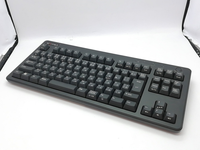 【中古】東プレ REALFORCE R3 R3HC12 [有線&無線/テンキーレス/日本語配列/ブラック/静音/変荷重]【秋葉2号】保証期間１週間