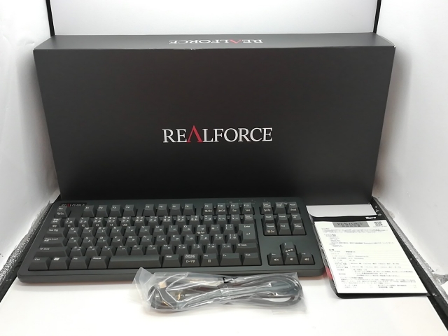 【中古】東プレ REALFORCE R3 R3HC12 [有線&amp;無線/テンキーレス/日本語配列/ブラック/静音/変荷重]【秋葉2号】保証期間１週間_5