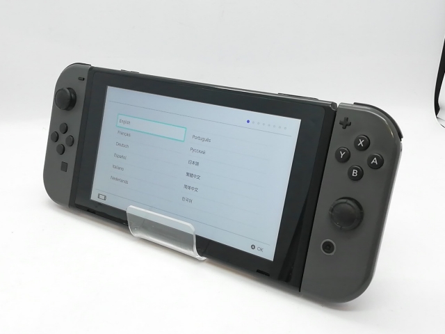中古】Nintendo Switch 本体 Joy-Con(L)/(R) グレー HAC-S-KAAAA