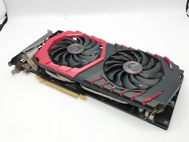 【中古】MSI GeForce GTX 1080 GAMING X 8G GTX1080/8GB(GDDR5X)/PCI-E【立川フロム中武】保証期間１週間