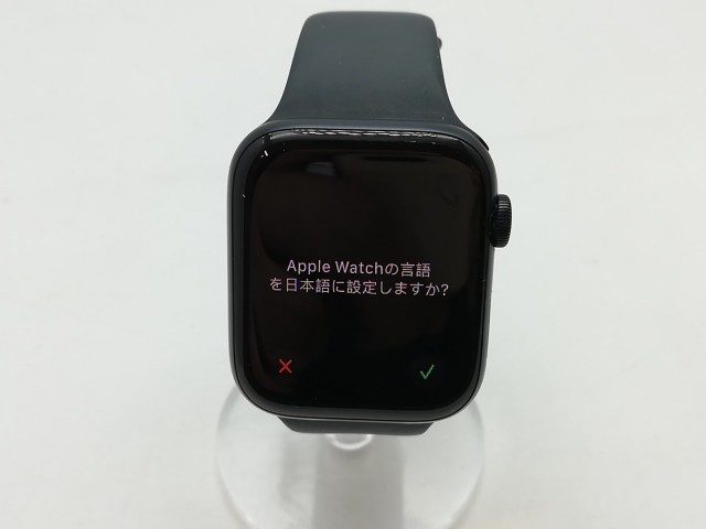 【中古】Apple Apple Watch SE2 44mm Cellular ミッドナイトアルミニウムケース/ミッドナイトスポーツバンド MNPY3J/A【立川フロム中武】