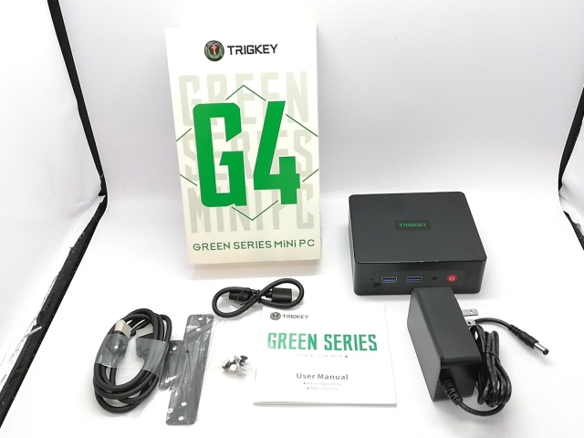 中古】TRIGKEY Green G4【Intel N95 16G 256G(SSD) 1GbE WiFi 】【立川