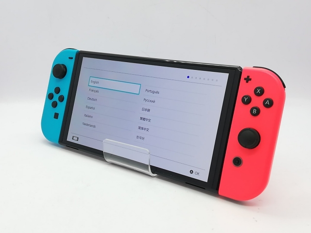 【中古】Nintendo Switch 本体 (有機ELモデル) HEG-S-KABAA ネオンブルー・ネオンレッド 【2021年10月】【立川フロム中武】保証期間１ヶ月【ランクB】 21,286円