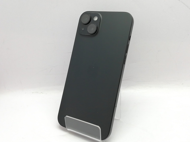 【中古】Apple 国内版 【SIMフリー】 iPhone 15 Plus 128GB ブラック MU083J/A【立川フロム中武】保証期間１ヶ月【ランクA】