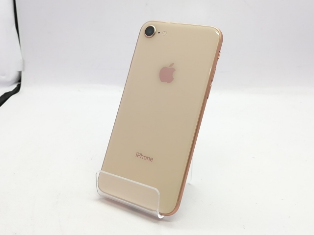 【中古】Apple au 【SIMロック解除済み】 iPhone 8 64GB ゴールド MQ7A2J/A【立川フロム中武】保証期間１ヶ月【ランクB】