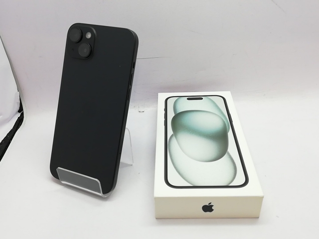 【中古】Apple 国内版 【SIMフリー】 iPhone 15 Plus 128GB ブラック MU083J/A【立川フロム中武】保証期間１ヶ月【ランクA】_7